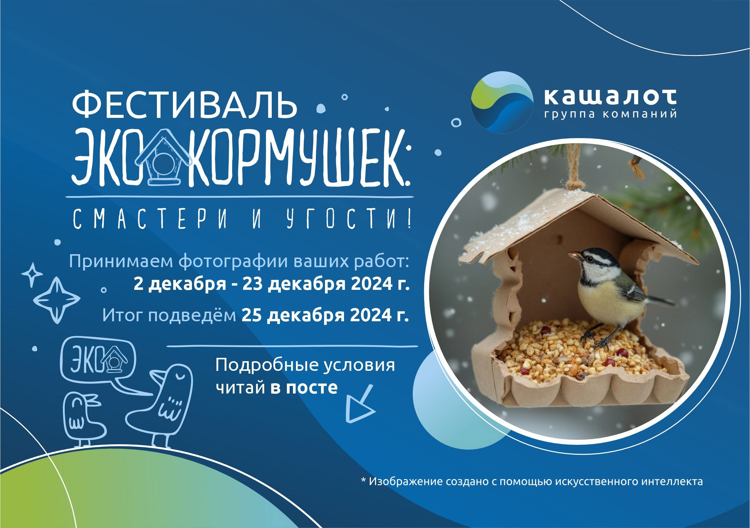 ООО «Рециклинговая компания» объявляет новогодний конкурс  для всех творческих и неравнодушных потребителей! .
